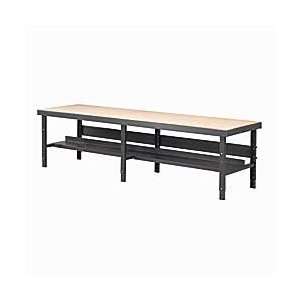 VALLEY CRAFT Vari Tuff 10 Wide Assembly Benches   Gray  