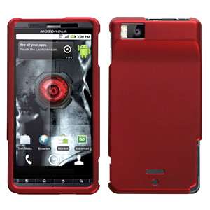 SnapOn Cover Case Motorola DROID X2 MB870 Verizon RED T  