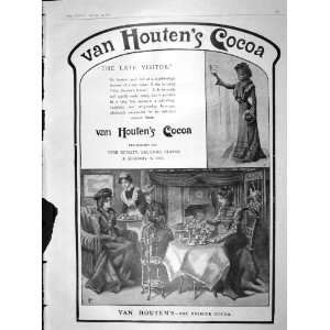  1904 ADVERTISEMENT VAN HOUTENS COCOA PREMIER DRINK