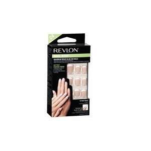   REVLON Nail Stay Maximum Wear, Glue on Nails (FRENCH MANICURE) Beauty