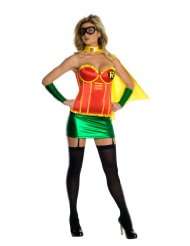Rubies Costume Co Womens Secret Wishes DC Comics Robin Corset Costume