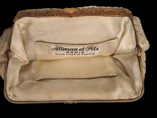 Vintage French Beaded Purse Altman Et Fils 1930’S  
