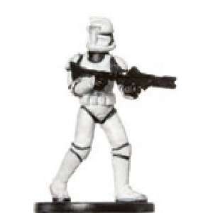   Star Wars Miniatures Clone Trooper # 6   Clone Strike Toys & Games