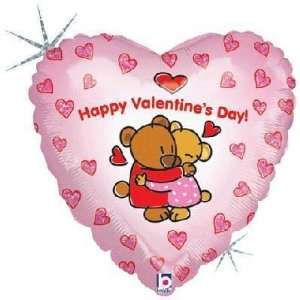  Valentines Balloons   18 Bear Hugs Valentine Toys & Games