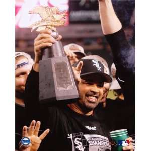  Ozzie Guillen With ALCS Trophy, Sports Wall Photograph 