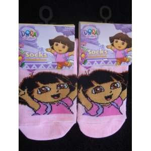 Nick Jrs Dora The Explorer Socks  Pack of 2  Ages 6  12 months