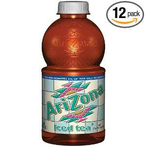Arizona Tea With Lemon, 34 Ounce (Pack of 12)  Grocery 