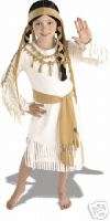 Indian Maiden Girl Native American Costume Dress 8 10  