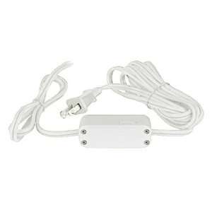 Lamp Dimmer Cord   White   9.6 ft.   18 AWG   200 Watt. Max   PLT 