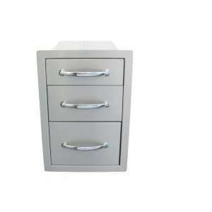  14in Flush Triple Access Drawers