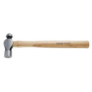   16 Ounce PRO Ball Peen Hammer with Hickory Shaft: Home Improvement