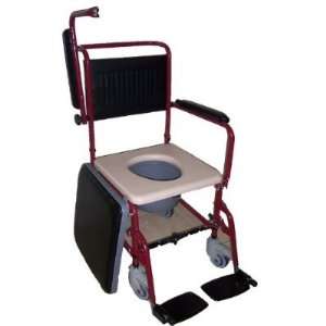   Wheelchair Bedside Toilet & Shower Chair: Health & Personal Care