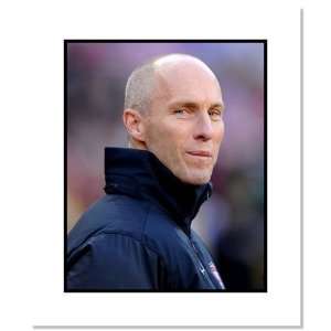  Bob Bradley (USA) 2010 at World Cup Double Matted 8 x 