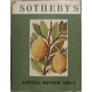  SOTHEBYS ANNUAL REVIEW 1961 2 (Sothebys Annual Reviews 