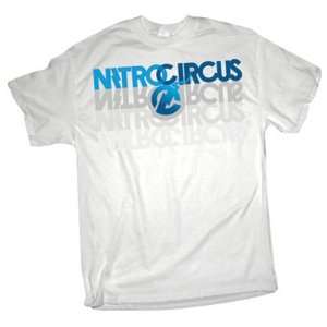 Nitro Circus Clean T Shirt Small White