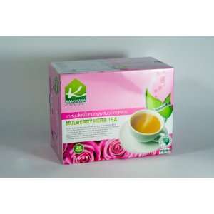 Mulberry Herb Tea (with Rose,20 tea bags) Help to reduce Cholesterol 