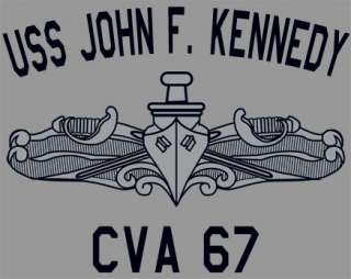 US Navy USS John F. Kennedy CVA 67 T Shirt  
