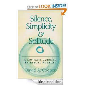   Guide to Spiritual Retreat David A. Cooper  Kindle Store