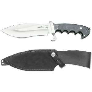 Gil Hibben Alaskan Survival Knife 6 7/8 Blade with Leather Sheath 
