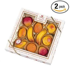 Niederegger Marzipan Fruits, 4.4 Ounce (Pack of 2)  