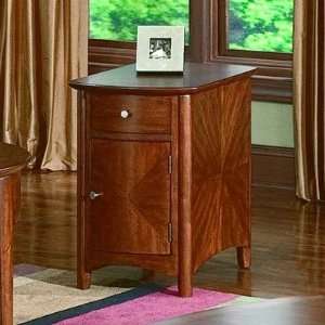  Davis Chairside Cabinet in Cherry Furniture & Decor