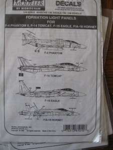 pro modeler navy fighter plane decals by revell monogram for planes f4 