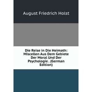   Und Der Psychologie . (German Edition) August Friedrich Holst Books