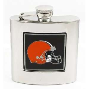    Cleveland Browns   NFL Stainless Steel Hip Flask