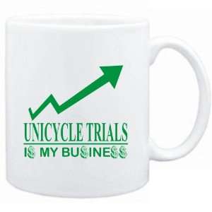  Mug White  Unicycle Trials  IS MY BUSINESS  Sports 