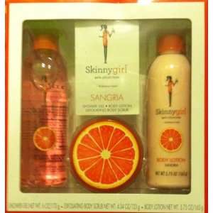 Skinny Girl Bath Collection Sangria Gift Set