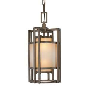 Underscore Collection 2 Light 21 Bronze Pendant with Brushed Caramel 