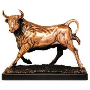  Copper Mexican Bull Figurine 