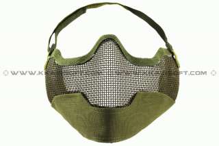 Strike Steel TMC Half Face Mask OD Green MK 16 01623  