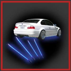  Blue Led Undercar Underbody Lights 4 Pieces: Automotive