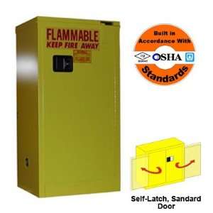  Self Latch Standard Door 16 Gallon Flammable Storage 