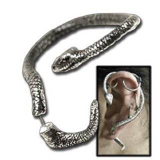  Pewter Medusa Snake Slave Bracelet Explore similar items
