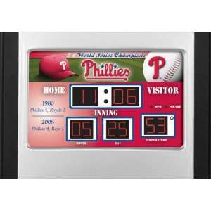  Philadelphia Phillies Scoreboard Alarm Clock: Sports 