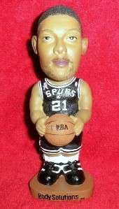 TIM DUNCAN 21 Bobblehead San Antonio Spurs 2001 NBA SATX Texas 