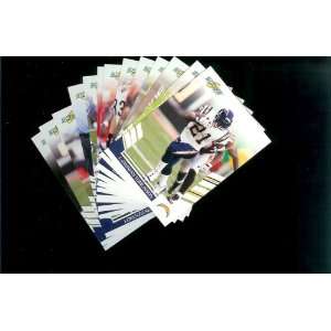San Diego Chargers Team Set of 13 cards   Includes LaDainian Tomlinson 