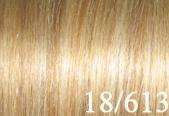 18CLIP IN HUMAN HAIR EXTENSIONS,Medium Brown #4,70g  