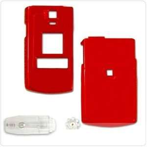   U740 U740 Snap On Solid Red Case Cover with Removable Swivel Belt Clip