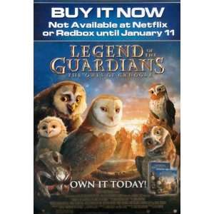  Legend of the Guardians Movie Poster 27 X 40 (Approx 