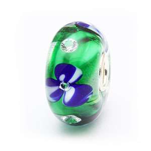 Authentic TROLLBEADS Limited Edition Flower Diamond 258  