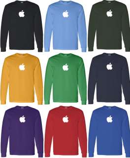 Perfect LONG SLEEVE apple t shirt for all of you Apple Computer 