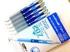 12 UNI BALL UMN 207 F 0.7mm fine roller ball pen blue