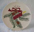 hand painted pottery plates  