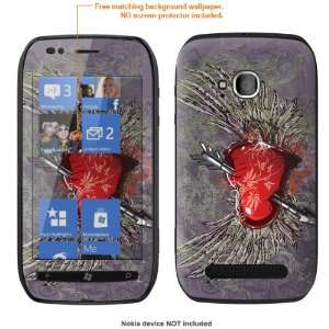  Protective Decal Skin Sticker for Nokia Lumia 710 case 