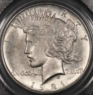   Silver Dollar PCGS MS 64+ CAC High Relief Original Beautry  