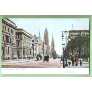  Antique Postcard Fifth Avenue New York City 1907 