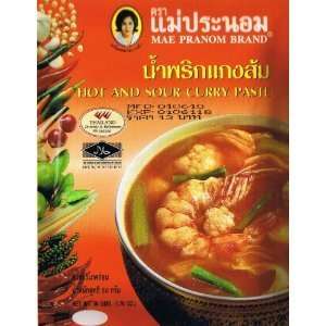   Mae Pranom Hot and Sour Curry Paste 1.76 (1 Sachet) 